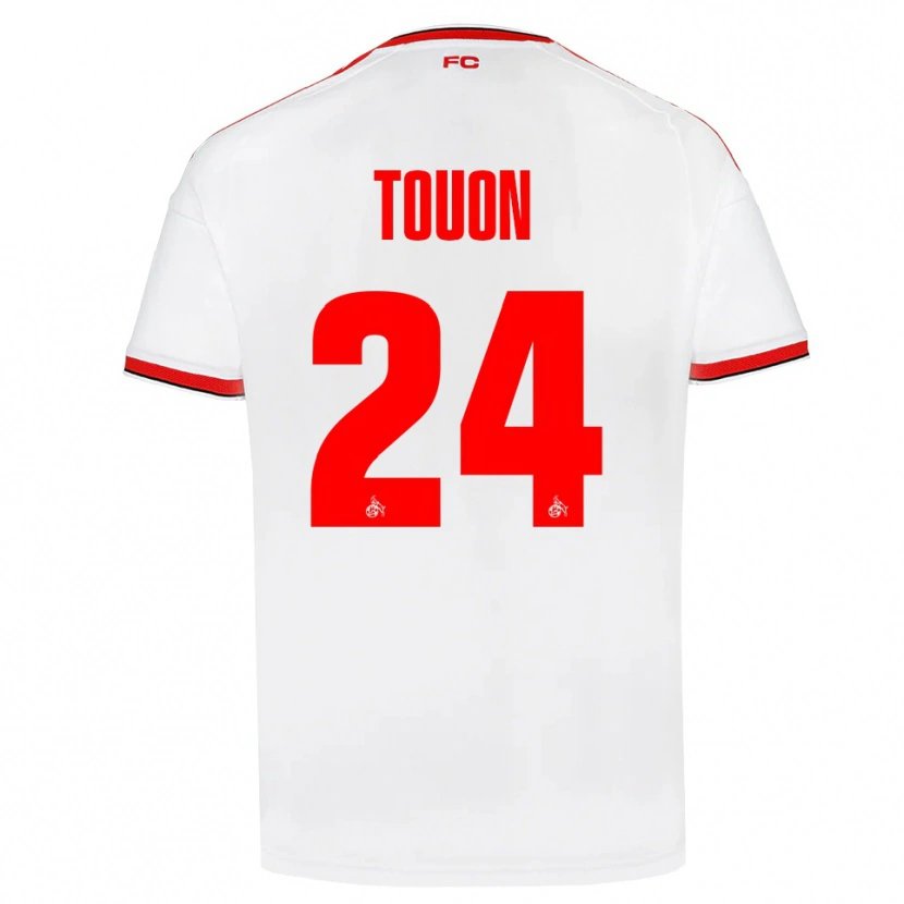 Danxen Kid Ella Touon #24 White Red Black Home Jersey 2026/27 T-Shirt