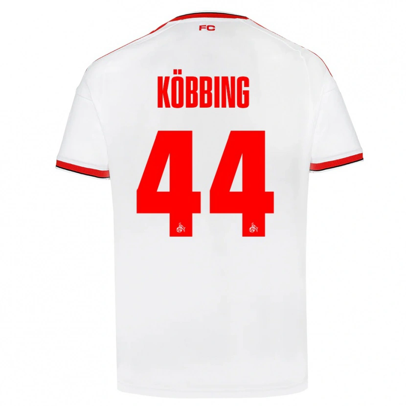 Danxen Kid Matthias Köbbing #44 White Red Black Home Jersey 2026/27 T-Shirt