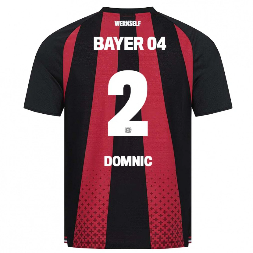 Danxen Kid Nebe-Sirak Domnic #2 Black White Red Home Jersey 2026/27 T-Shirt