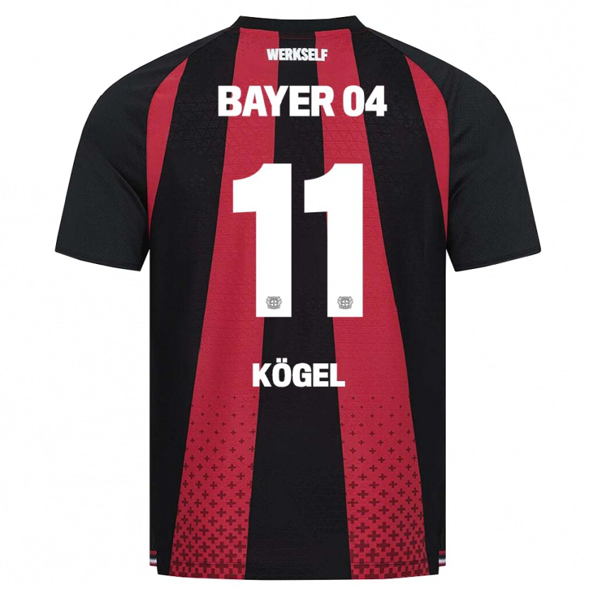 Danxen Kid Kristin Kögel #11 Black White Red Home Jersey 2026/27 T-Shirt