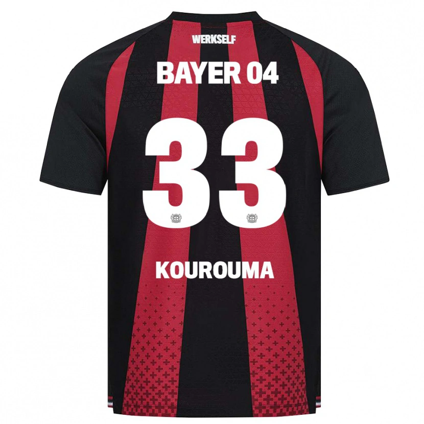 Danxen Kid Fakouman Kourouma #33 Black White Red Home Jersey 2026/27 T-Shirt