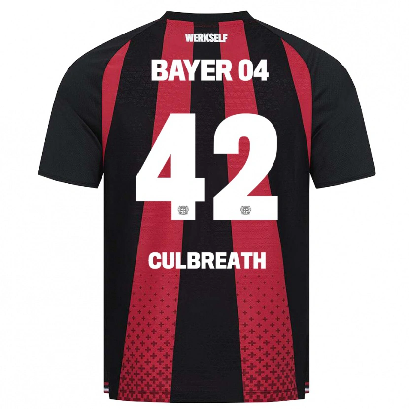 Danxen Kid Montrell Culbreath #42 Black White Red Home Jersey 2026/27 T-Shirt