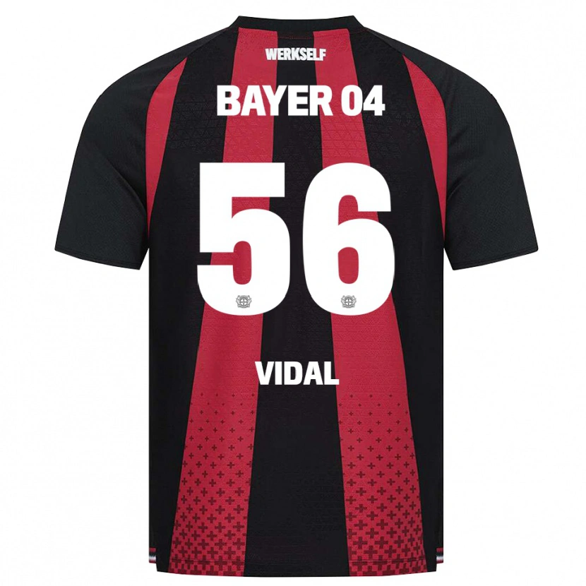 Danxen Kid Juliette Vidal #56 Black White Red Home Jersey 2026/27 T-Shirt