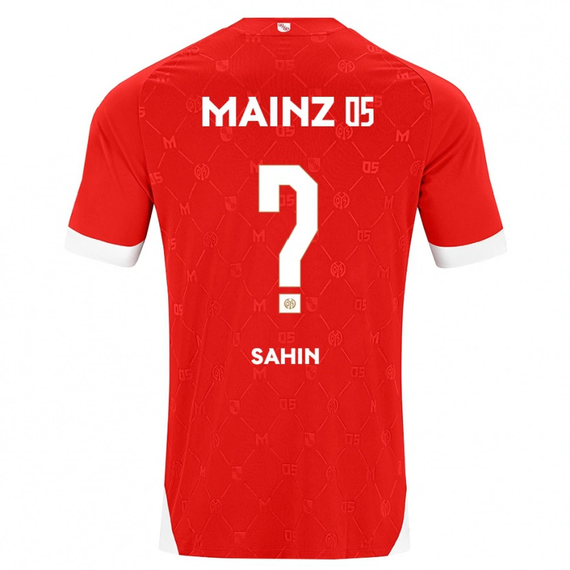 Danxen Kid Malik Sahin #0 Red White Home Jersey 2026/27 T-Shirt