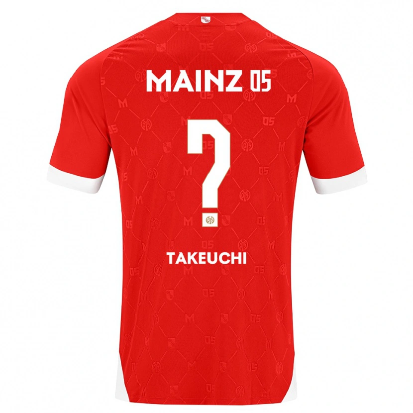 Danxen Kid Setoka Takeuchi #0 Red White Home Jersey 2026/27 T-Shirt