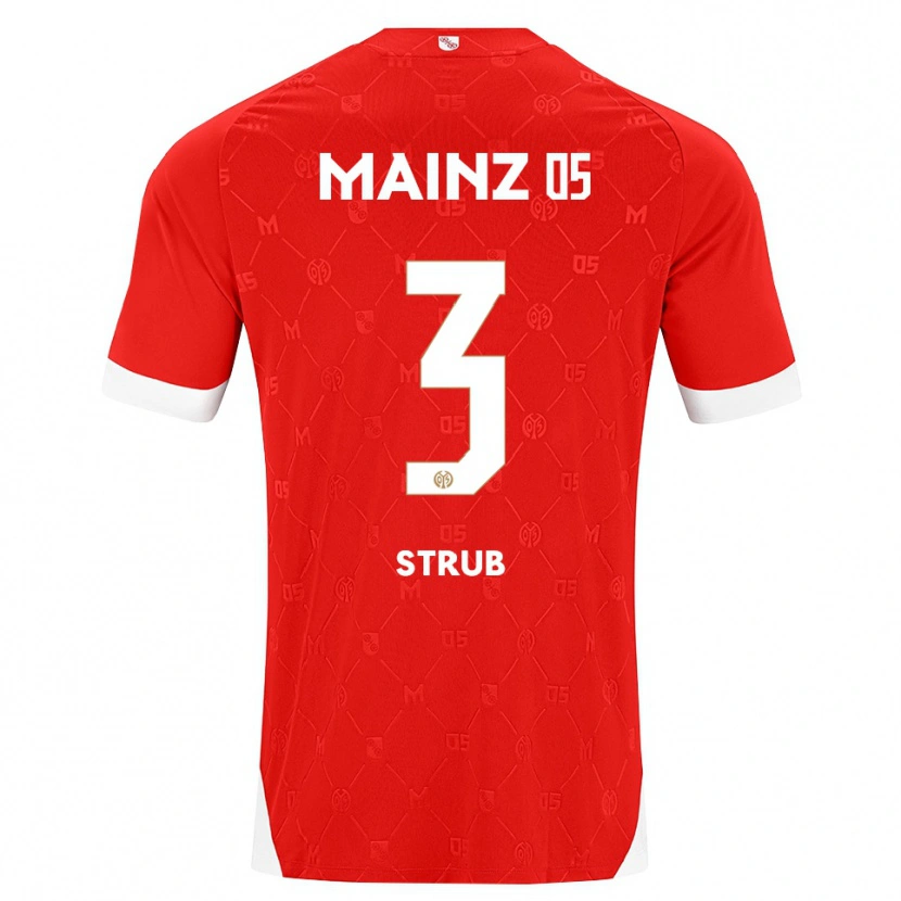 Danxen Kid Jona Strub #3 Red White Home Jersey 2026/27 T-Shirt