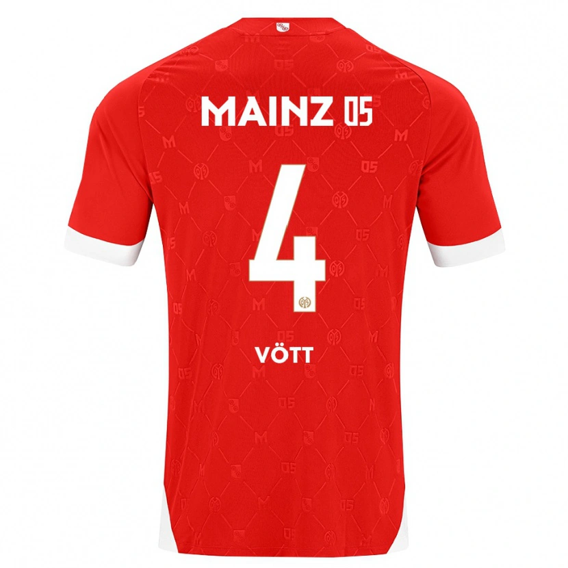 Danxen Kid Jakob Vött #4 Red White Home Jersey 2026/27 T-Shirt