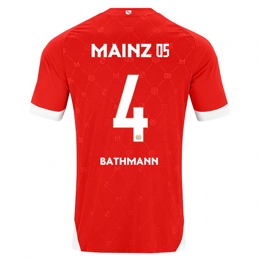 Danxen Kid Kara Bathmann #4 Red White Home Jersey 2026/27 T-Shirt