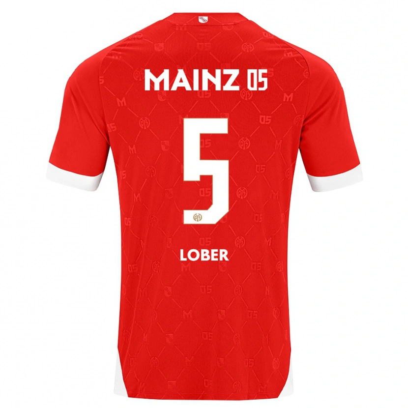 Danxen Kid Jana Löber #5 Red White Home Jersey 2026/27 T-Shirt