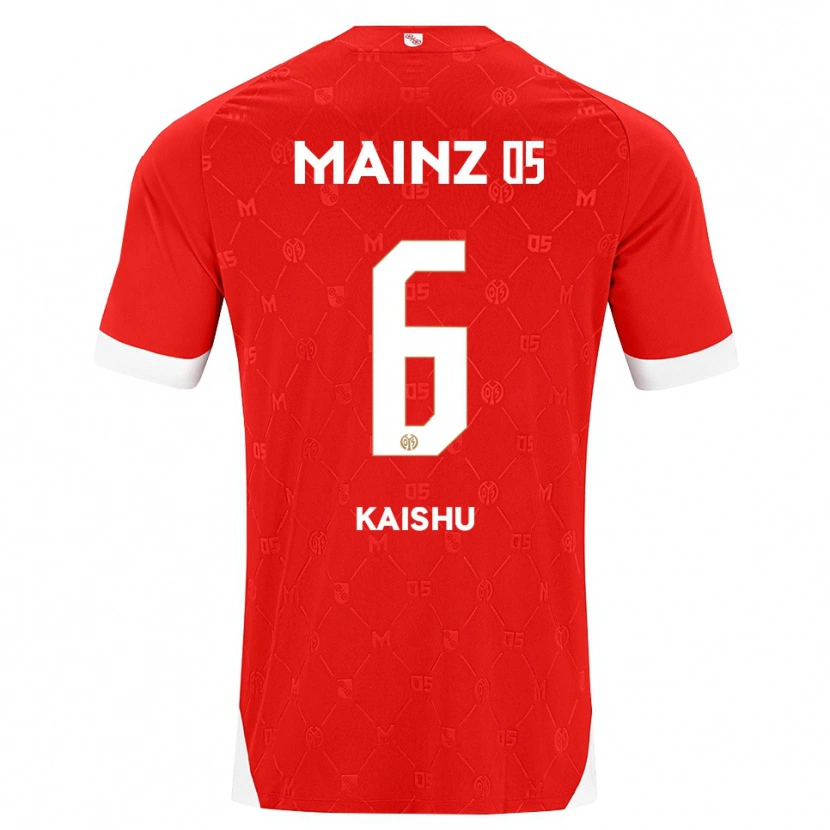 Danxen Kid Kaishu Sano #6 Red White Home Jersey 2026/27 T-Shirt