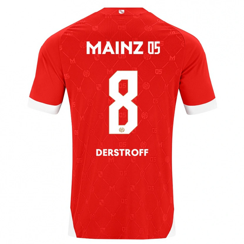 Danxen Kid Julian Derstroff #8 Red White Home Jersey 2026/27 T-Shirt