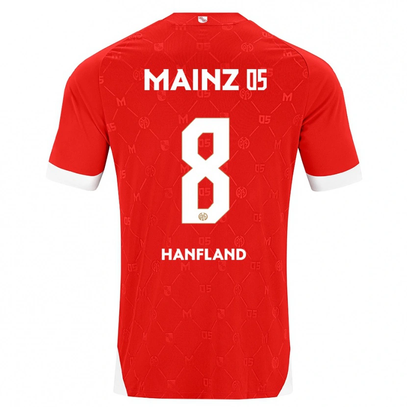 Danxen Kid Paul Hanfland #8 Red White Home Jersey 2026/27 T-Shirt