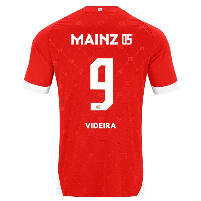 Danxen Kid Jayson Videira #9 Red White Home Jersey 2026/27 T-Shirt