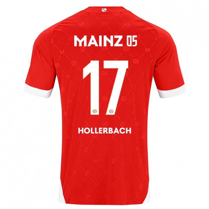 Danxen Kid Benedict Hollerbach #17 Red White Home Jersey 2026/27 T-Shirt