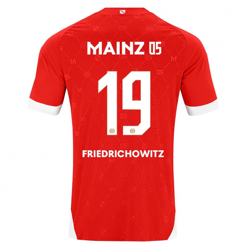Danxen Kid Anna Friedrichowitz #19 Red White Home Jersey 2026/27 T-Shirt