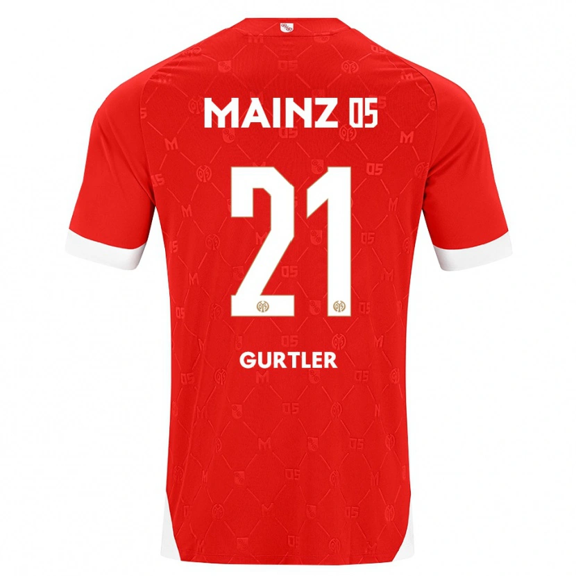 Danxen Kid Lisa Gürtler #21 Red White Home Jersey 2026/27 T-Shirt