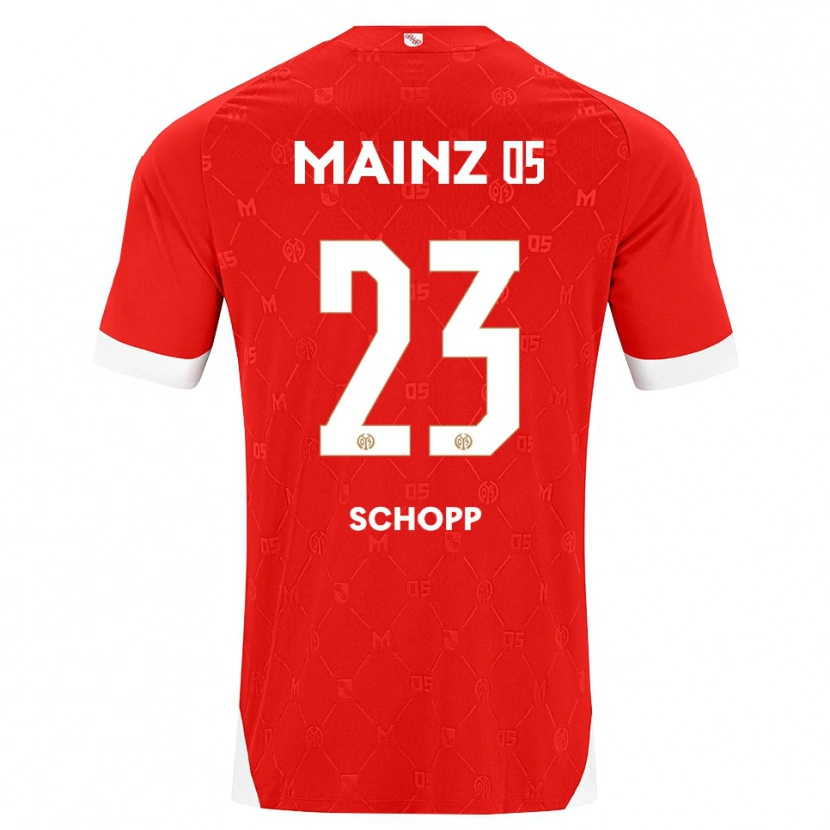 Danxen Kid Konstantin Schopp #23 Red White Home Jersey 2026/27 T-Shirt