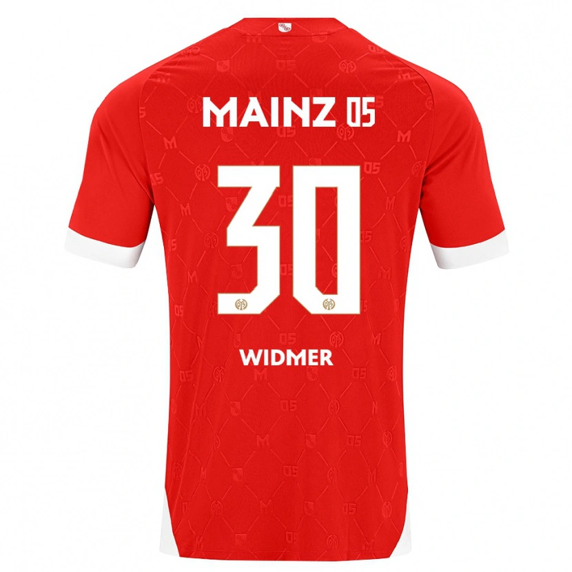 Danxen Kid Silvan Widmer #30 Red White Home Jersey 2026/27 T-Shirt