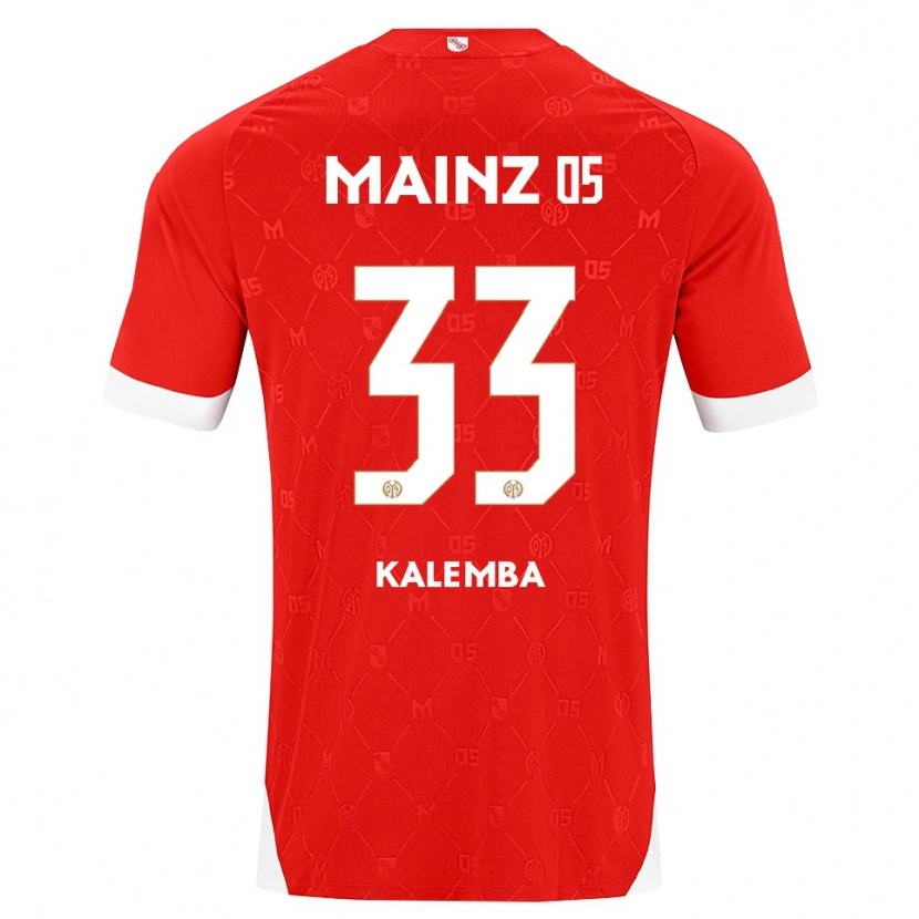 Danxen Kid Marcel Kalemba #33 Red White Home Jersey 2026/27 T-Shirt