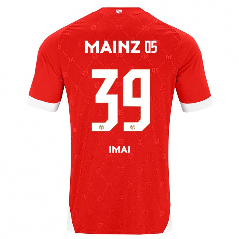 Danxen Kid Yurina Imai #39 Red White Home Jersey 2026/27 T-Shirt