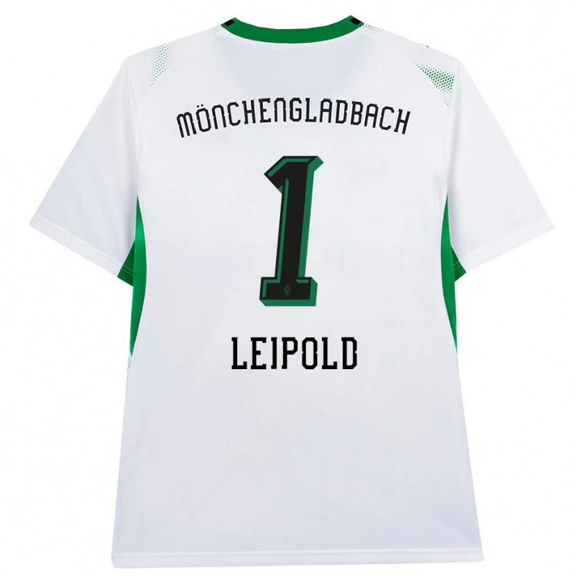 Danxen Kid Lasse Leipold #1 White Black Green Home Jersey 2026/27 T-Shirt