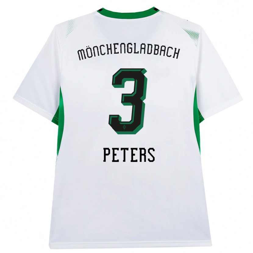 Danxen Kid Nils Peters #3 White Black Green Home Jersey 2026/27 T-Shirt