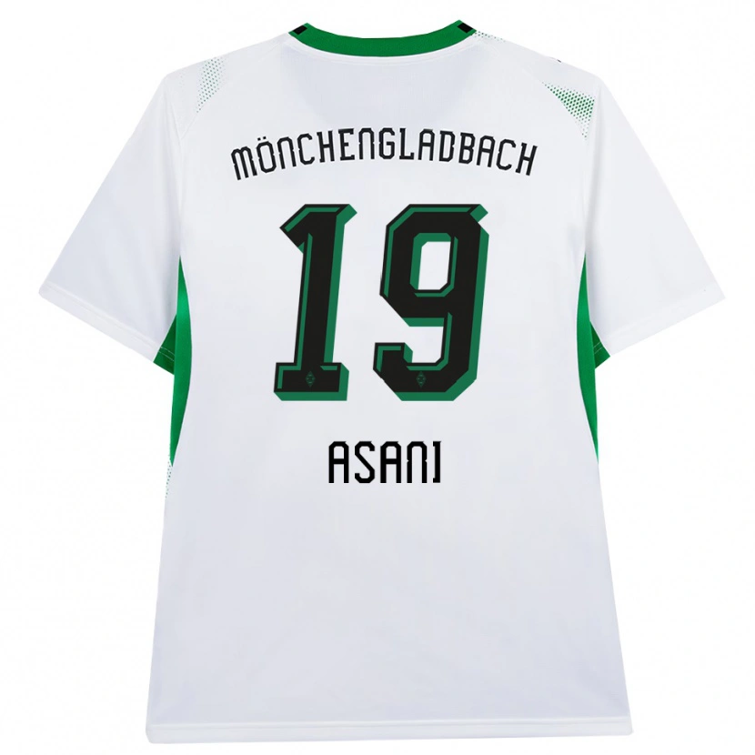 Danxen Kid Aldrin Asani #19 White Black Green Home Jersey 2026/27 T-Shirt
