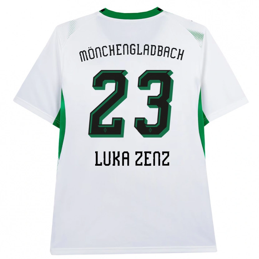 Danxen Kid Paul Luka Zenz #23 White Black Green Home Jersey 2026/27 T-Shirt