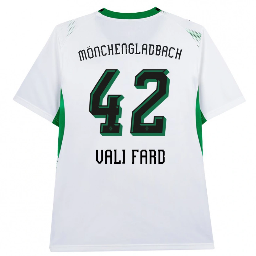 Danxen Kid Elias Vali Fard #42 White Black Green Home Jersey 2026/27 T-Shirt