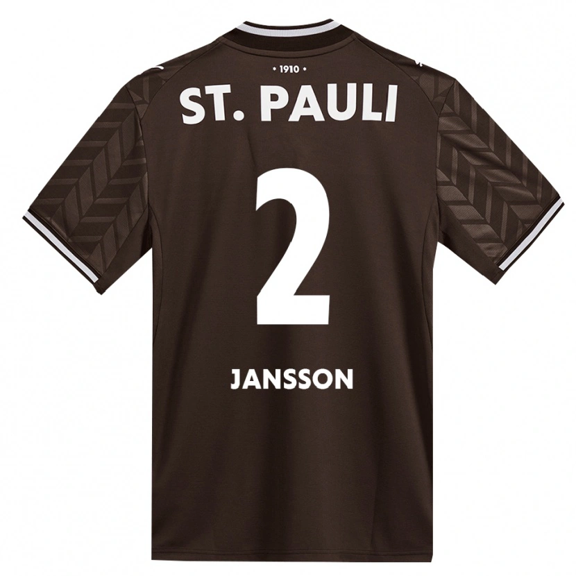 Danxen Kid Rony Jansson #2 Café White Home Jersey 2026/27 T-Shirt