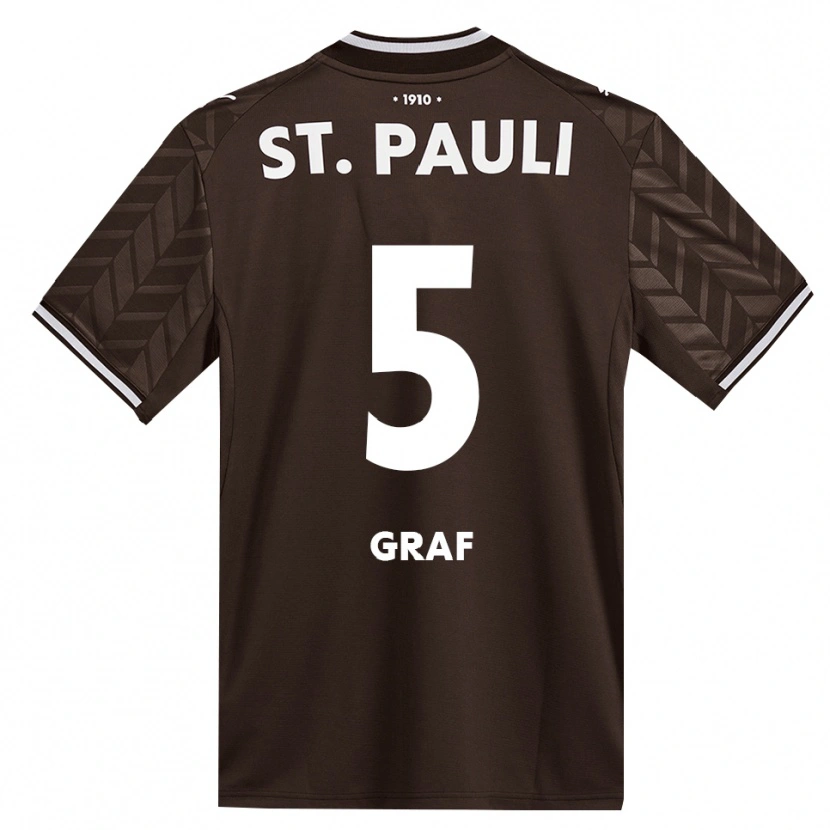 Danxen Kid Alexander Graf #5 Café White Home Jersey 2026/27 T-Shirt