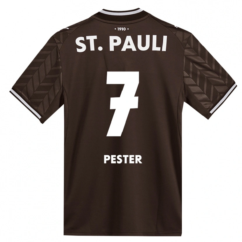 Danxen Kid Gejon Pester #7 Café White Home Jersey 2026/27 T-Shirt