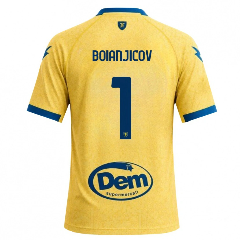 Danxen Kid Nicolas Boianjicov #1 Khaki Black Blue Home Jersey 2026/27 T-Shirt