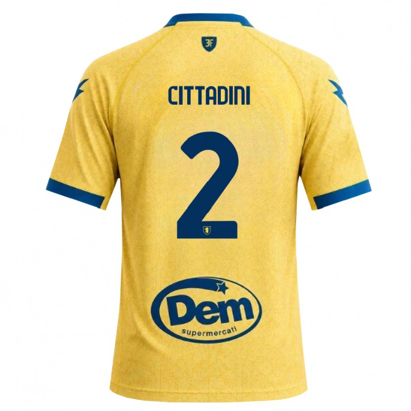 Danxen Kid Giorgio Cittadini #2 Khaki Black Blue Home Jersey 2026/27 T-Shirt