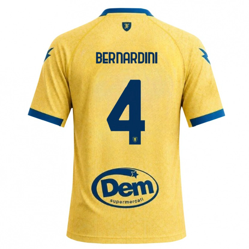 Danxen Kid Daniele Bernardini #4 Khaki Black Blue Home Jersey 2026/27 T-Shirt