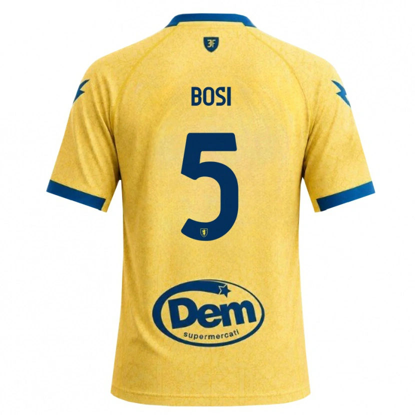 Danxen Kid Giorgio Bosi #5 Khaki Black Blue Home Jersey 2026/27 T-Shirt