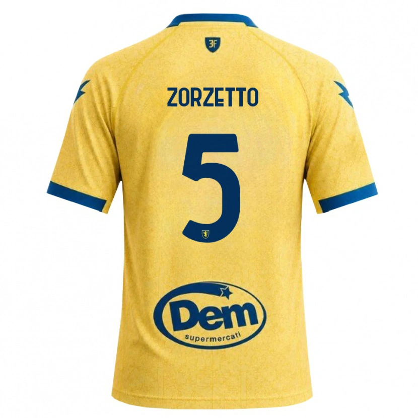 Danxen Kid Bruno Zorzetto #5 Khaki Black Blue Home Jersey 2026/27 T-Shirt