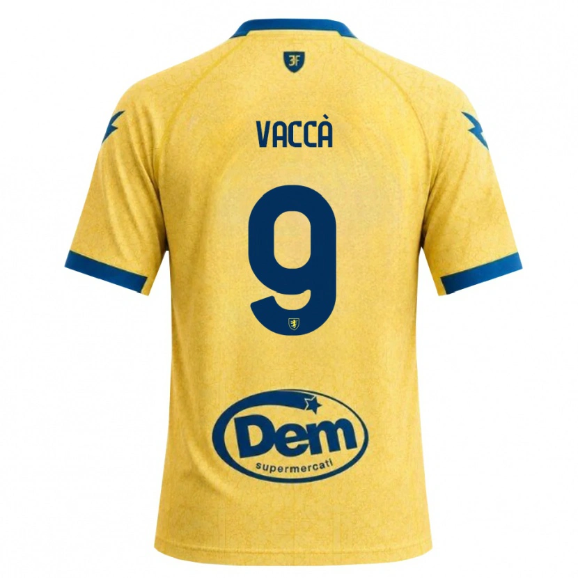 Danxen Kid Antonio Vaccà #9 Khaki Black Blue Home Jersey 2026/27 T-Shirt