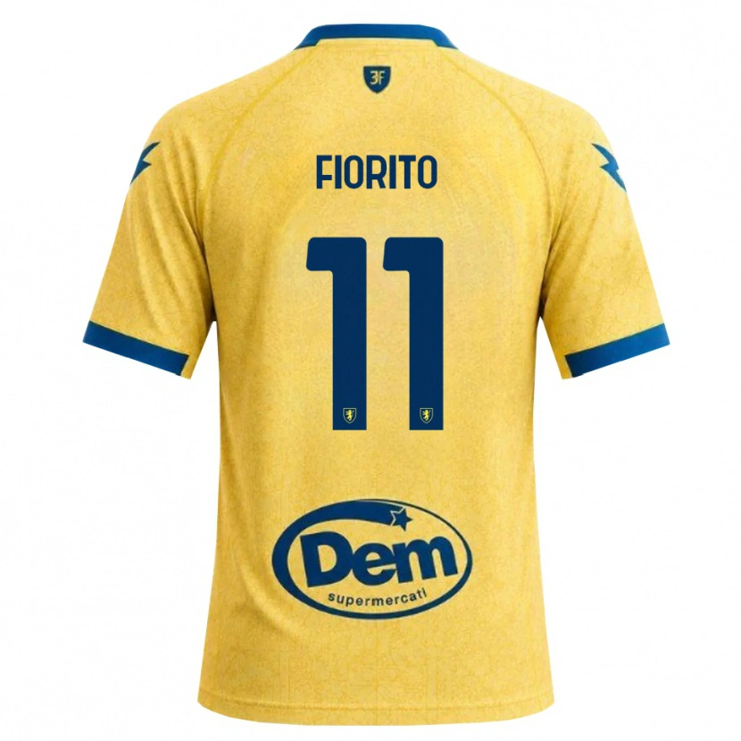 Danxen Kid Loris Fiorito #11 Khaki Black Blue Home Jersey 2026/27 T-Shirt