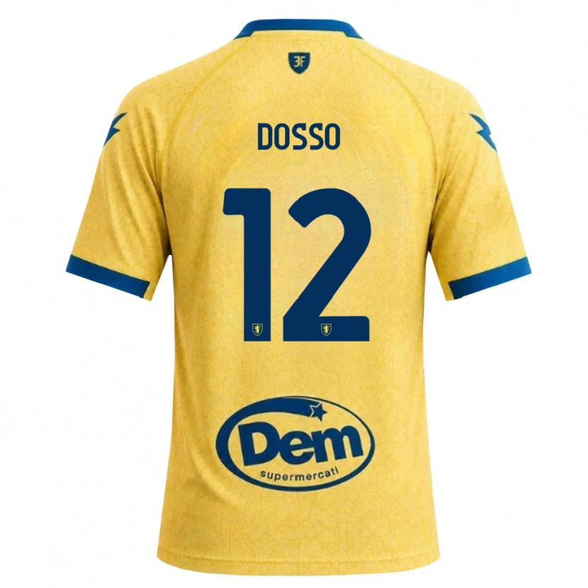 Danxen Kid Aboubaka Dosso #12 Khaki Black Blue Home Jersey 2026/27 T-Shirt