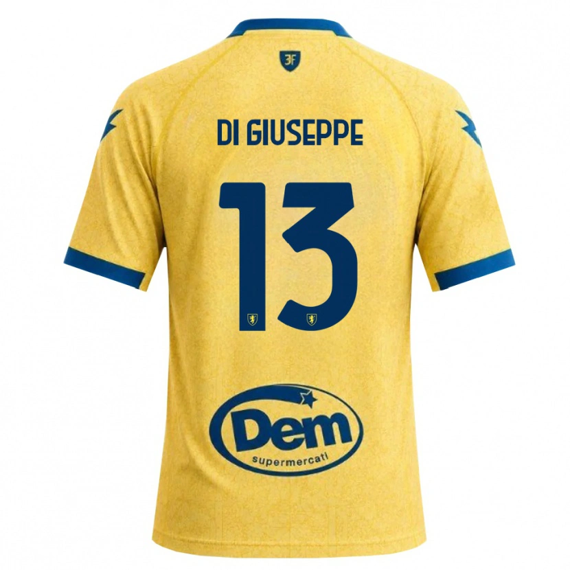 Danxen Kid Cristian Di Giuseppe #13 Khaki Black Blue Home Jersey 2026/27 T-Shirt