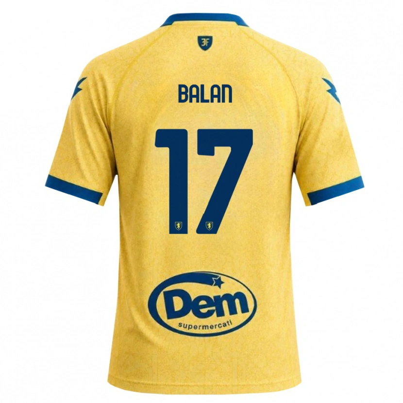 Danxen Kid Raul Balan #17 Khaki Black Blue Home Jersey 2026/27 T-Shirt