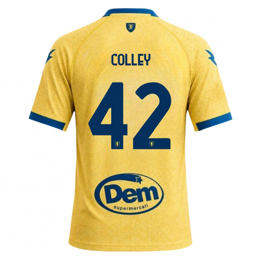 Danxen Kid Muhammed Colley #42 Khaki Black Blue Home Jersey 2026/27 T-Shirt
