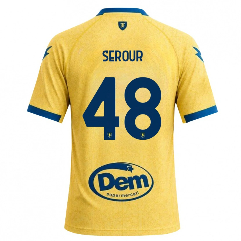 Danxen Kid Mohamed Serour #48 Khaki Black Blue Home Jersey 2026/27 T-Shirt