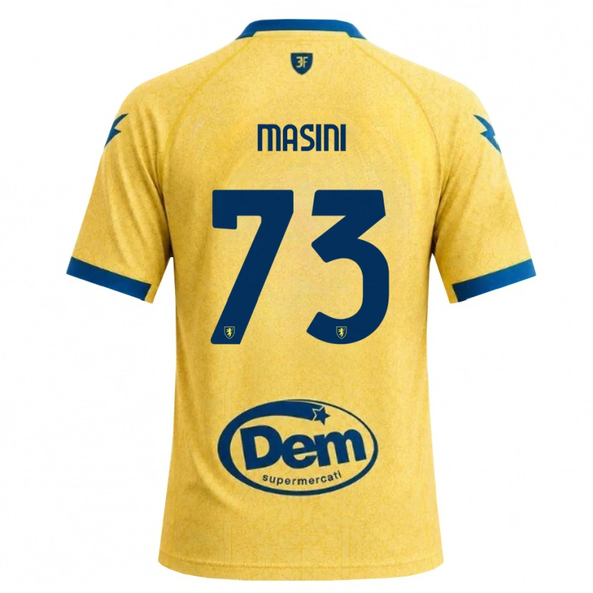 Danxen Kid Patrizio Masini #73 Khaki Black Blue Home Jersey 2026/27 T-Shirt