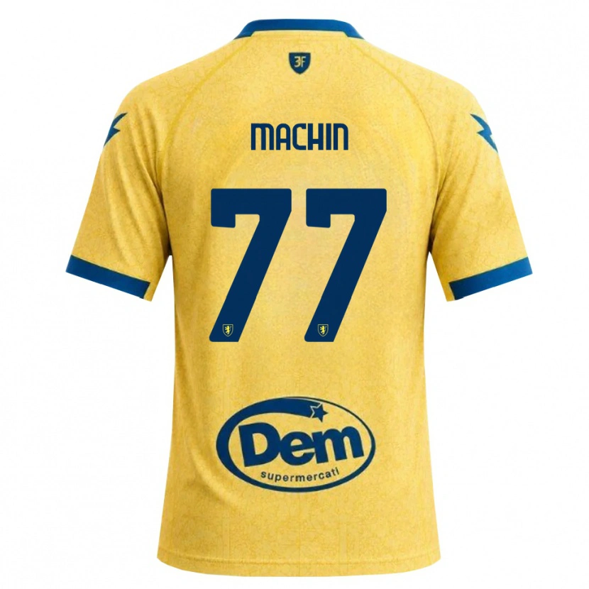 Danxen Kid José Machín #77 Khaki Black Blue Home Jersey 2026/27 T-Shirt