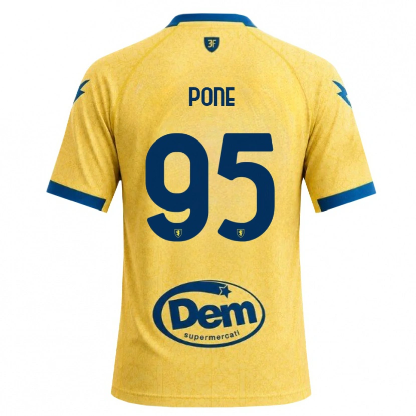 Danxen Kid Cristian Pone #95 Khaki Black Blue Home Jersey 2026/27 T-Shirt