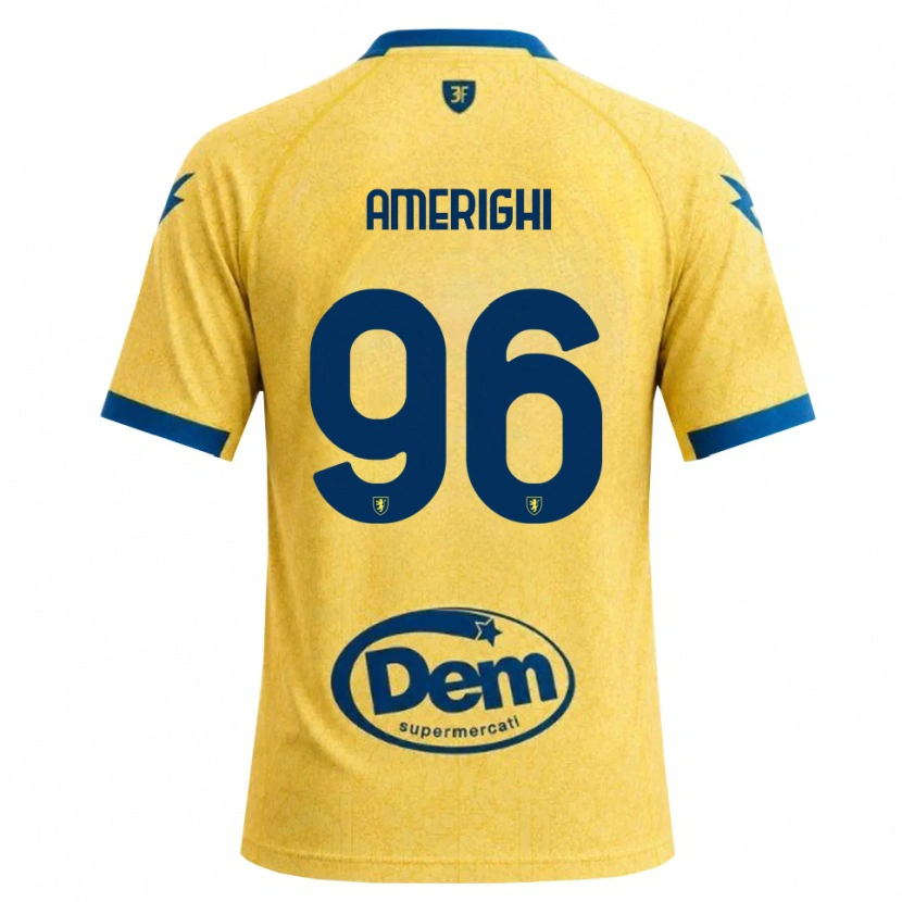 Danxen Kid Igor Amerighi #96 Khaki Black Blue Home Jersey 2026/27 T-Shirt