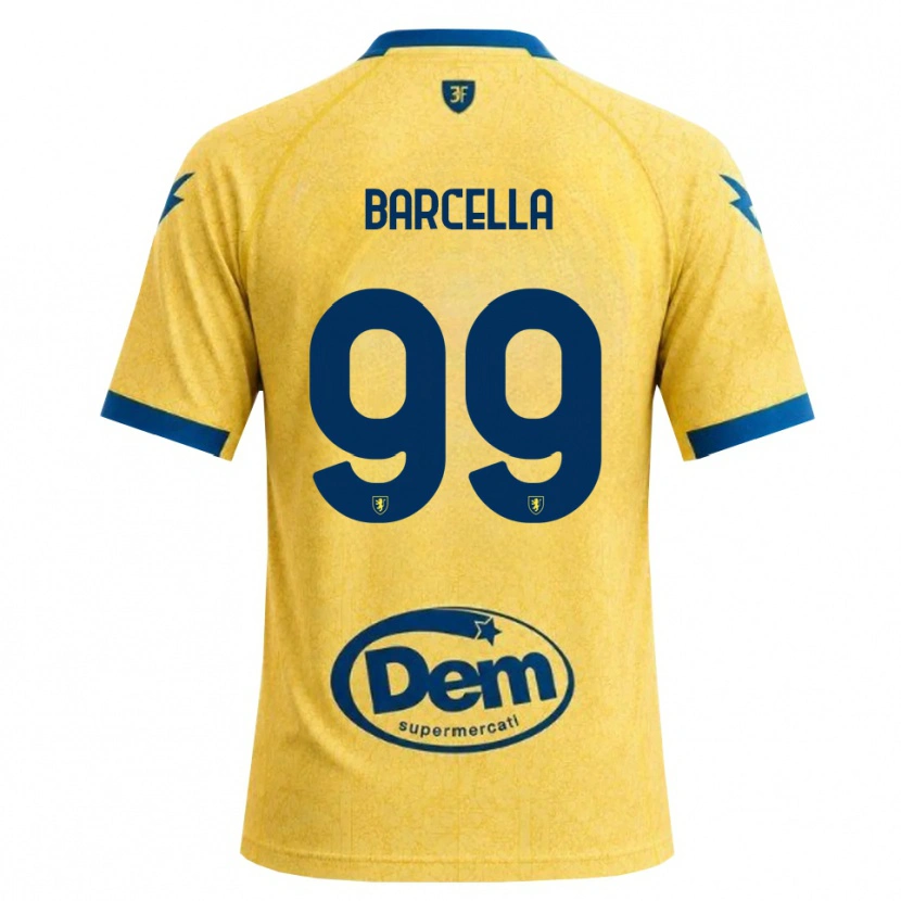 Danxen Kid Kevin Barcella #99 Khaki Black Blue Home Jersey 2026/27 T-Shirt