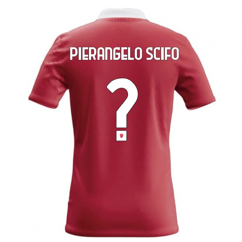 Danxen Kid Dennis Pierange Scifo #0 Red White Home Jersey 2026/27 T-Shirt